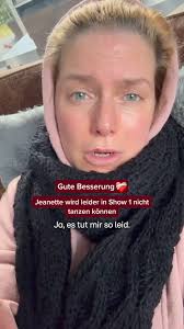 Jeanette kann in Show 1 leider nicht tanzen