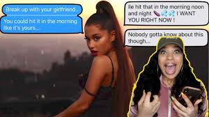 If your girlfriend says she wants to break up to deal with her depression or trauma, you need to know the best way to handle this situation. Lyric Prank On Sis Boyfriend Gone Wrong Ariana Grande Break Up With Your Girlfriend I M Bored Youtube