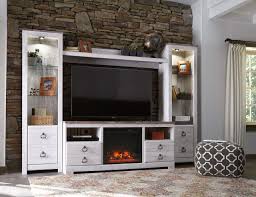 This entertainment center measures 24 inches high, 60 inches wide and 16 inches deep. Wall Unit Entertainment Center You Ll Love In 2021 Visualhunt