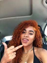Pin By Olivia Renae On Face Reference Ginger Hair Color Dyed Natural Hair Natural Hair Styles
