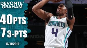 14 hours ago · devonte' graham is headed to new orleans. Devonte Graham Goes Off For 40 Points And 7 3 Pointers In Hornets Vs Nets 2019 20 Nba Highlights Youtube