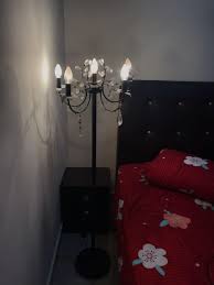 Sesetengah orang bergelut dengan keadaan ruang bilik tidur mereka yang sempit kerana dengan katilnya sahaja sudah memenuhi hampir separuh daripada ruang bilik tidur belum pilih warna yang sesuai untuk ruang bilik tidur yang sempit. Lampu Hiasan Dengan Mentol Metal Deco Stand Lamp With Bulb Home Furniture Home Decor On Carousell