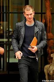 Pin On Andrew Garfield In New York Leather Jacket Fameleathers
