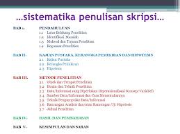 Teknik Penulisan Skripsi Ppt Download