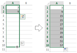 How To Use Autofill In Excel All Fill Handle Options