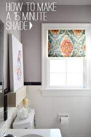 How To Make A Diy Window Shade In 15 Minutes Swt Chic Diy Window Shades Home Decor Diy Home Decor