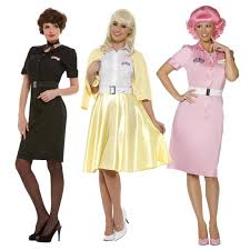 Un punto di incontro e scambio per appassionati di storia del costume e. Ufficiale Donne Ragazze Grease Classico 50s Costume Sabbia Rizzo Francese Ebay