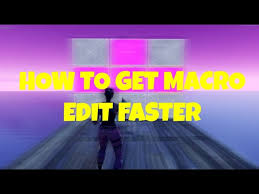 Apologies if i'm repeating known information. How To Get Macros On Ps4 And Xbox Fortnite How To Edit Faster Youtube