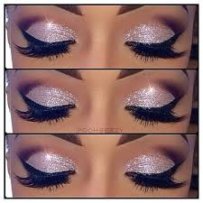 Feeling Glittery Trends Style Eye Make Up Eye Makeup Glitter Makeup