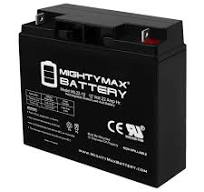 ML22-12 - 12V 22AH SLA Battery Replaces 51814 6fm17 6-dzm-20 6-fm-18  lcx1220p