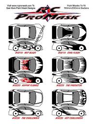 Rc Promask Complete Paint Mask Designs Background Fx Characters Decals Accessories And Painting Services To Cust Rc Car Bodies Car Paint Jobs Car Painting