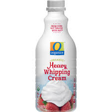 Get full nutrition facts and other common serving sizes of heavy cream including 1 . Smartlabel Organic Heavy Whipping Cream 079893122557