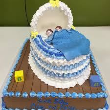 We have pictures of twin baby shower cake ideas with recipe and frosting tips. Twins Baby Carriage Baby Shower Cake Gourmet Desserts Nj Local Bakery