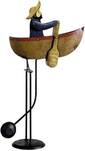 Balance Toy Row Boat Row Boat Rowboat Painting Distressed Painting