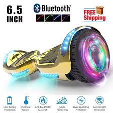Climbing angle up to 15 degrees. Certified Led 6 5 Hoverboard Two Wheel Self Balancing Scooter Chrome Gold Best Hoverboards For Boys