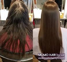 Perms work by using chemicals to change hair texture, either creating waves or curls. Best Japanese Hair Straightening Photos Momo Hair By Liz Toronto
