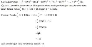Beberapa soal dan pembahasan induksi matematika disertai basis bilangan. Contoh Soal Induksi Matematika Dan Jawaban Pembahasan