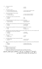 Soal kemuhammadiyahan dan jawabannya kelas 7. Soal Kemuhammadiyahan Smp Kelas 9 Jawabanku Id