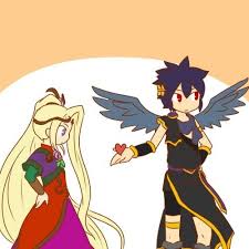 Kid Icarus Viridi And Dark Pit Kid Icarus Random Kid Kid Icarus Uprising