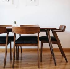 Zola Black Leather Dining Chair Leather Dining Chairs Midcentury Modern Dining Chairs Mid Century Dining Chairs