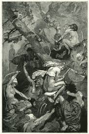 Night Ov Pan Photo Witch Art Poster Prints Wood Engraving