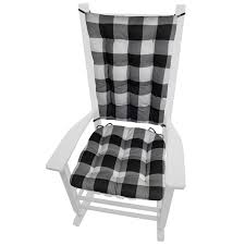 Black And White Buffalo Check Chair Pads Pin On Nursery Inspiration Black And White Buffalo Check Nursery