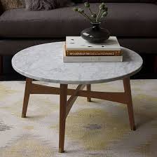 Reeve Mid Century Coffee Table Marble In 2020 Mid Century Coffee Table Coffee Table Marble Round Coffee Table