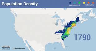 Watch The U S Population Grow Over Time News Planetizen States sized to new jersey's population density.