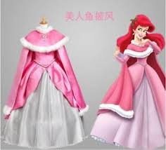Disney ariel pink dress skirt & long sleeve tutorial video belongs to tracy. Halloween Adult Princess Mermaid Princess Ariel Pink Dress Cosplay Made Costume Ebay