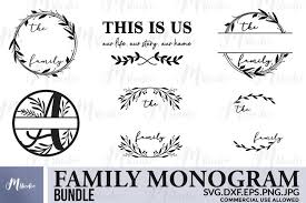 Free Free 134 Family Monogram Svg Free SVG PNG EPS DXF File