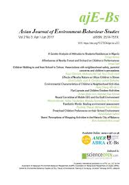 Tingkat 6 & 7, kompleks mara jalan dato' pati, 15000 kota bharu, kelantan. Paediatric Wards Healing Environment Assessment Asian Journal Of Environment Behaviour Studies