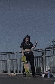 Choose from a curated selection of aesthetic wallpapers for your mobile and desktop screens. Skater Girl Skater Girl Aesthetic Skater Aesthetic Skateboard Aesthetic