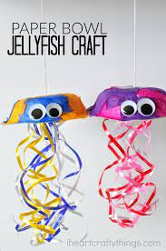 Colorful Jellyfish Craft For Kids Ocean Kids Crafts Crafts For Kids Preschool Crafts