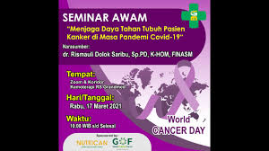 Rony febrianto gelar sarjana di universitas negeri surabaya tangerang. Seminar Awam Kanker Youtube