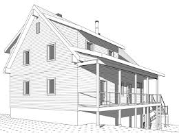 Coastal cabin on stilts with ocean views. Beach House Plans Floor Plans Designs For A Beach Home