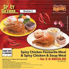 Offer That You Can T Resist Flash Kenny Rogers Roasters Malaysia Facebook