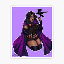 Raven Teen Titans Redesign Art Board Print for Sale by eshalinev 