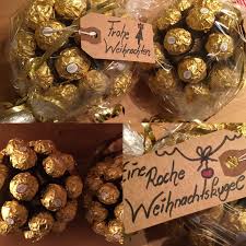 Eine kooperation von concerti und ferrero rocher. Roche Weihnachtskugel Handmade Kultur
