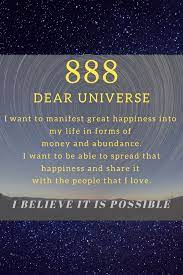 Manifesting Affirmation 888 Meaning Manifestation Quotes Affirmations Positive Quotes