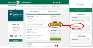 Lloyds group is headquartered in gresham similarly, to be able to join lloyds banking online you must have an account on their platform. Managing Recipients Internet Banking Lloyds Bank