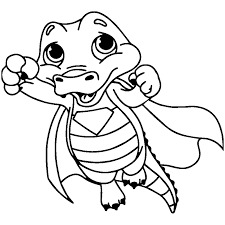 Selain itu, ada juga yang dibuat lucu dan imut. Mewarnai Gambar Hewan Super Hero Buaya Warna Gambar Gambar Hewan