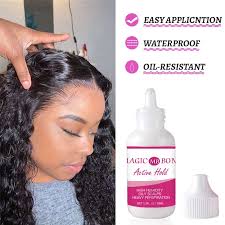 Private Label Wig Glue Bold Hold Waterproof Wig Adhesive Hair Glue for Lace  Wig Toupee Lace Wig Bonding Strong Hold Wholesale