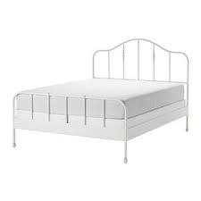 Sagstua Bed Frame White Luroy Queen Ikea Bed Frame King Bed Frame White Linen Bedding