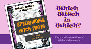 Looking for some classic disney movie quizzes? Which Witch Is Which Printable Witch Trivia Game