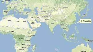 taiwan mapa