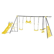 Swing Slide Climb 7 Function Swing Set Swing Set Swing And Slide Swing