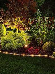 Garden Lighting Ideas Run A Rope Light Gorgeous Gardens Garden Lighting Outdoor Pendant Lighting