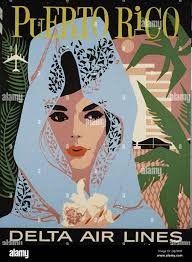 Puerto rico poster hi-res stock photography and images