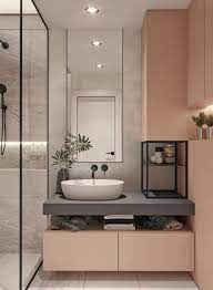 Brass faucets and hardware add metallic glam to the space. 30 Startling Modern Bathroom Vanities Design Ideas Pinzones Bathroom Vanity Designs Modern Bathroom Vanity Washroom Design