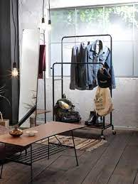 服をおしゃれに収納したい 部屋をすっきり見せるハンガーラック インテリア 家具 ハンガー スチール